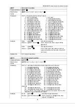 Preview for 26 page of IDK MSD-804FD Series Command Manual