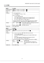 Preview for 70 page of IDK MSD-804FD Series Command Manual