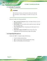 Preview for 20 page of IEI Technology ICE-BDE-T7 User Manual