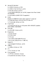 Preview for 3 page of IEI Technology IMBA-Q470 Quick Installation Manual