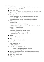 Preview for 2 page of IEI Technology KINO-QM770 Quick Installation Manual