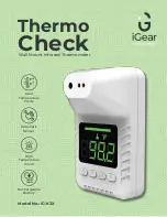 Preview for 1 page of iGear Thermo Check Quick Start Manual