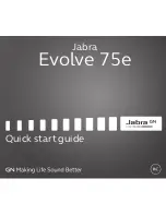 Preview for 2 page of Jabra Evolve 75e Quick Start Manual