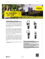 Jabra TALK Datasheet preview