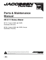 Jacobsen HR 5111 Maintenance Manual preview