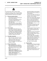 Preview for 6 page of Jacobsen TR3 EJ Series Operator'S  Maintenance Manual