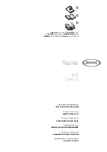 Jacuzzi frame in2 Installation Manual preview