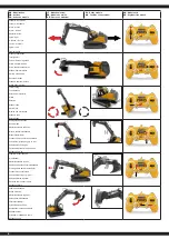 Preview for 6 page of Jamara Bagger Volvo EC160E 2,4 GHz Instructions Manual