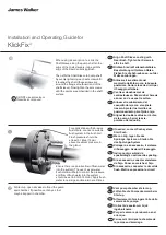 Preview for 4 page of James Walker KlickFix Installation And Operating Manual