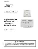 Jandy AquaLink RS6 Installation Manual preview