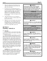 Preview for 20 page of Jandy LJ Installation And Operation Manual