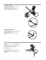 Preview for 36 page of Janome 1600P-QC - Instruction Book