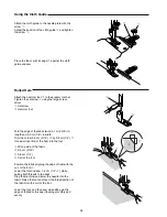 Preview for 38 page of Janome 1600P-QC - Instruction Book