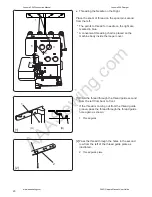 Preview for 22 page of Janome 204D Instruction Manual