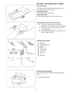 Preview for 5 page of Janome 405 Instruction Book