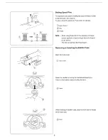 Preview for 8 page of Janome 405 Instruction Book