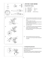 Preview for 15 page of Janome 405 Instruction Book