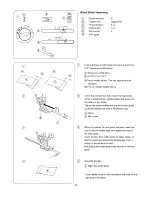 Preview for 21 page of Janome 405 Instruction Book