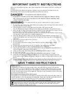 Preview for 2 page of Janome Air Thread 2000D Professional Instruction Manual