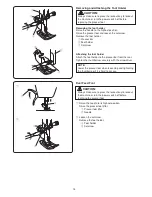 Preview for 16 page of Janome Horizon MC8900 QCP Special Edition Instruction Book