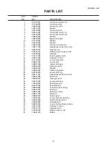 Preview for 39 page of Janome J30 Service Manual And Parts List