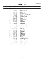 Preview for 41 page of Janome J30 Service Manual And Parts List