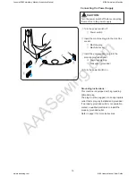 Preview for 16 page of Janome MB-4 Instruction Manual