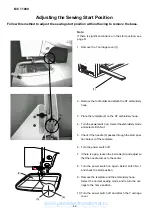 Preview for 44 page of Janome MC 11000 - Service Manual