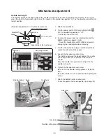 Preview for 21 page of Janome MC9900 Service Manual