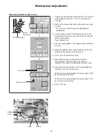 Preview for 34 page of Janome MC9900 Service Manual