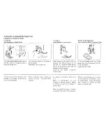 Preview for 14 page of Janome MS3015 Instruction Book