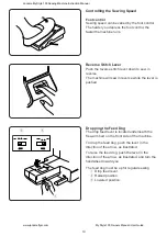 Preview for 10 page of Janome MyStyle 100 Instruciton Manual