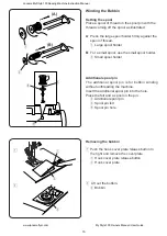 Preview for 16 page of Janome MyStyle 100 Instruciton Manual