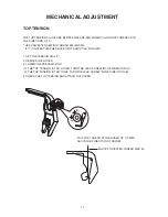 Preview for 10 page of Janome NH15 Service Manual & Parts List