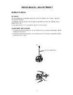 Preview for 11 page of Janome NH15 Service Manual & Parts List