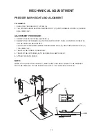 Preview for 12 page of Janome NH15 Service Manual & Parts List