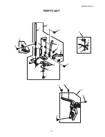 Preview for 26 page of Janome NH15 Service Manual & Parts List