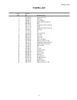 Preview for 31 page of Janome NH15 Service Manual & Parts List