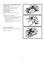 Preview for 5 page of Janome PS1030 Instruction Book