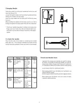 Preview for 9 page of Janome PS1030 Instruction Book