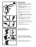 Preview for 26 page of Janome TB-12 Instruction Book