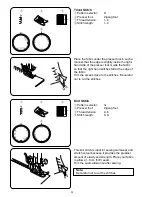 Preview for 38 page of Janome TB-12 Instruction Book