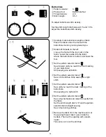 Preview for 42 page of Janome TB-12 Instruction Book