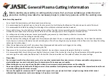 Preview for 13 page of Jasic Plasma Cut 100 Manual