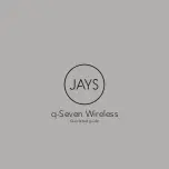 Jays q-Seven Wireless Quick Start Manual preview