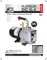 JB PLATINUM DV-240DC Operating Manual preview