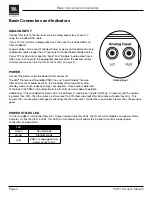 Preview for 8 page of JBL PSB-1 Owner'S Manual