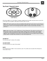 Preview for 11 page of JBL PSB-1 Owner'S Manual