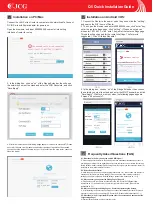 Preview for 2 page of JCG Q5 Quick Installation Manual