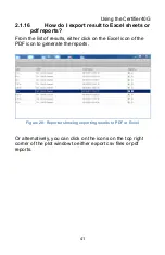 Preview for 41 page of JDS Uniphase Certifier40G Manual